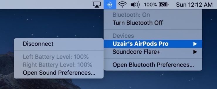 Active noise cancelling software mac